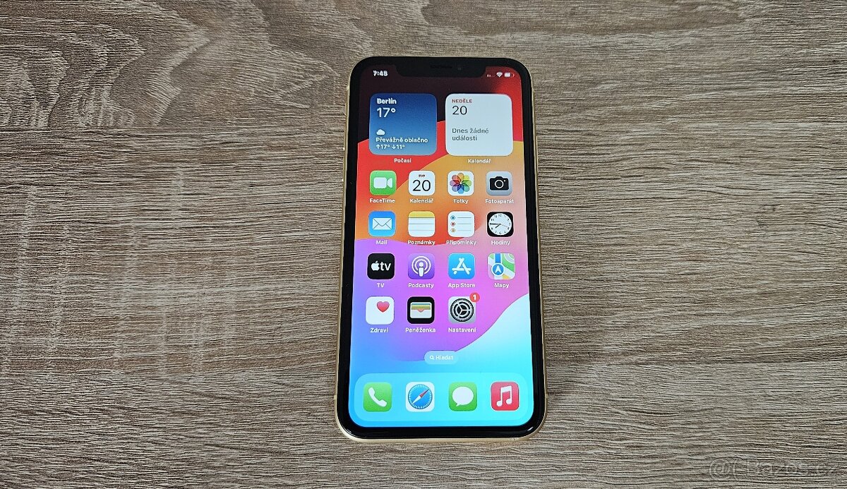 iPhone XR 256 GB - žlutý, v záruce