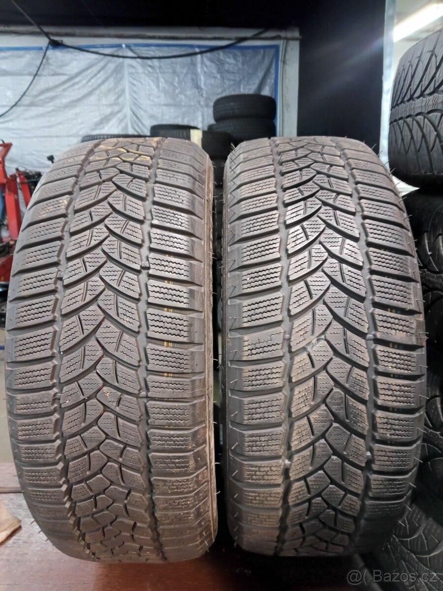 2xzimni pneu Firestone 205/55/16.