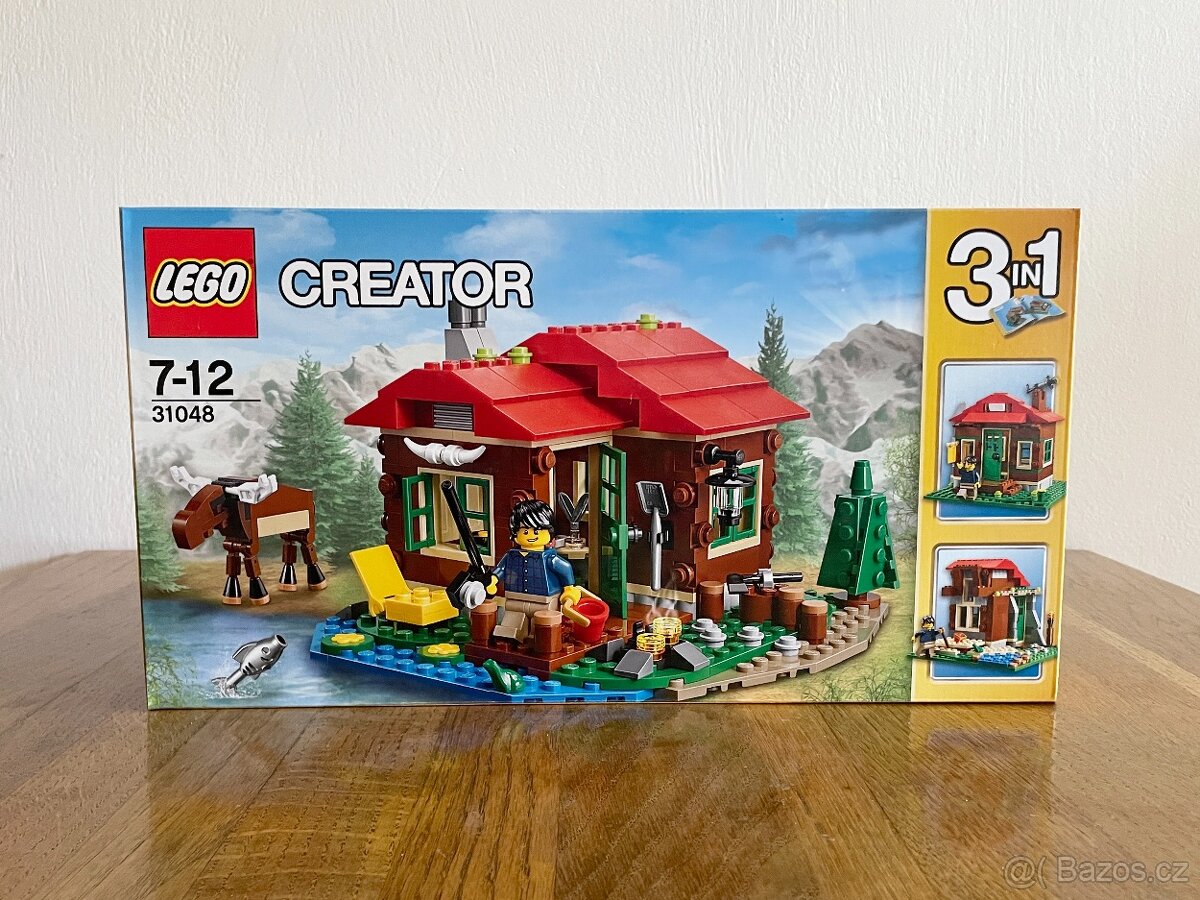 nové Lego Creator 31048 Chata u jezera