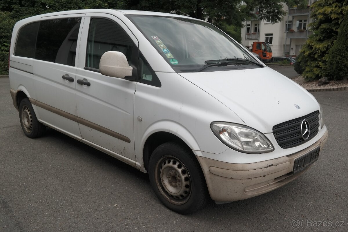 Karoserie na Mercedes Benz Vito 109 CDI klimatizace 6 míst