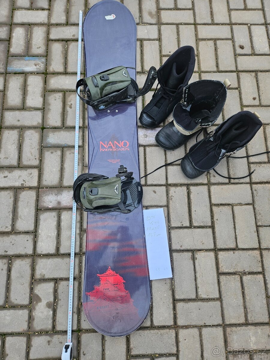 Snowboard NANO 157 cm