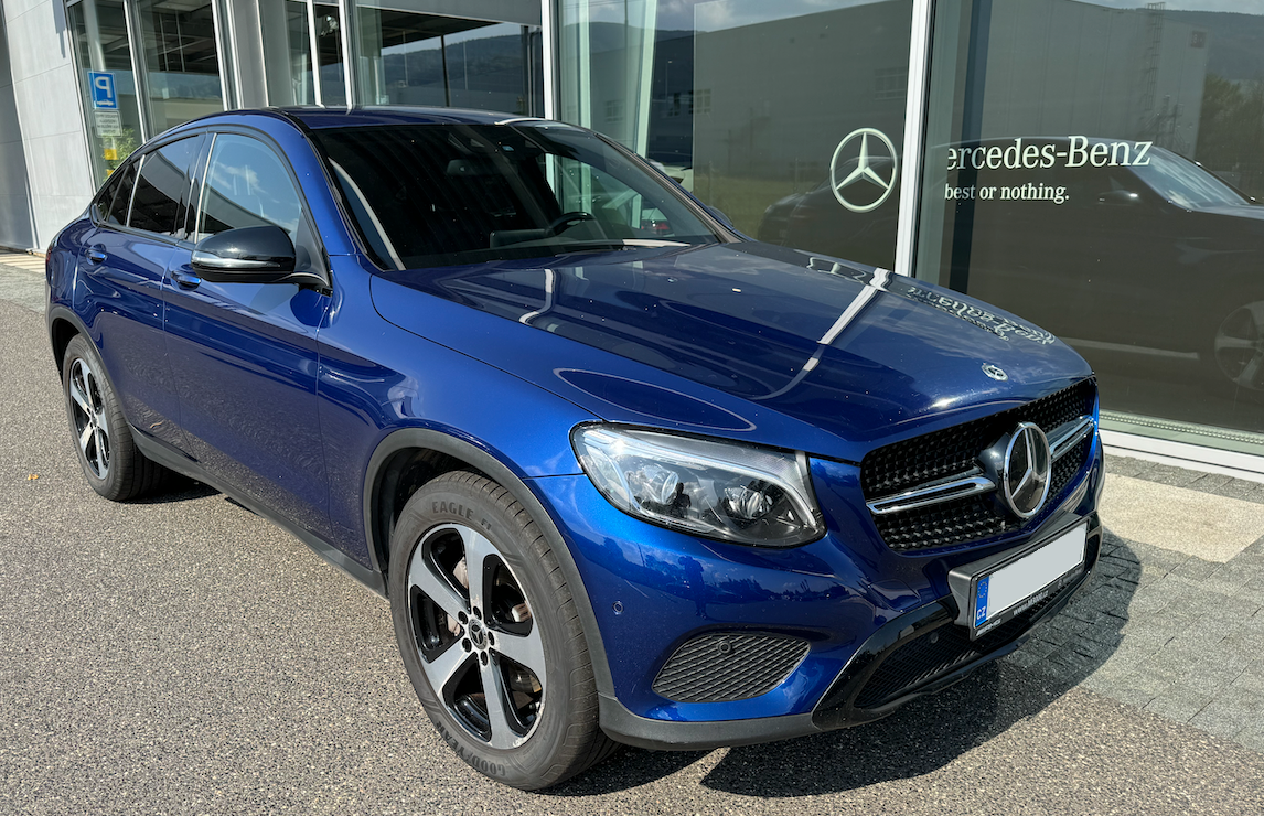 GLC Coupe 350d, 4MATIC r.2017 (šestiválec), 190kW