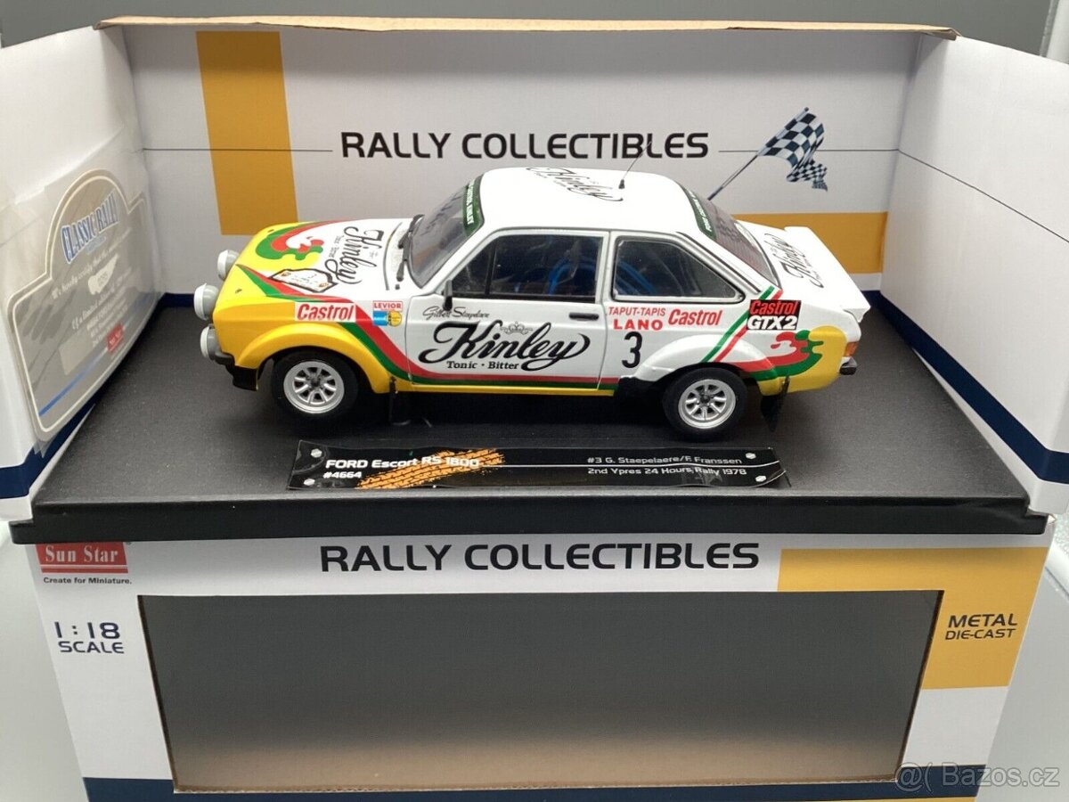 1:18 Rally modely Sunstar