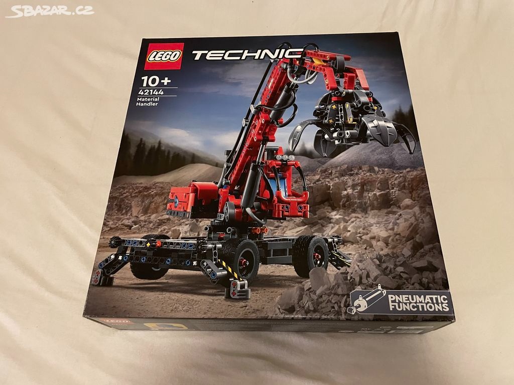 Lego Technic 42144 Bagr s drapákem - krabice 10/10