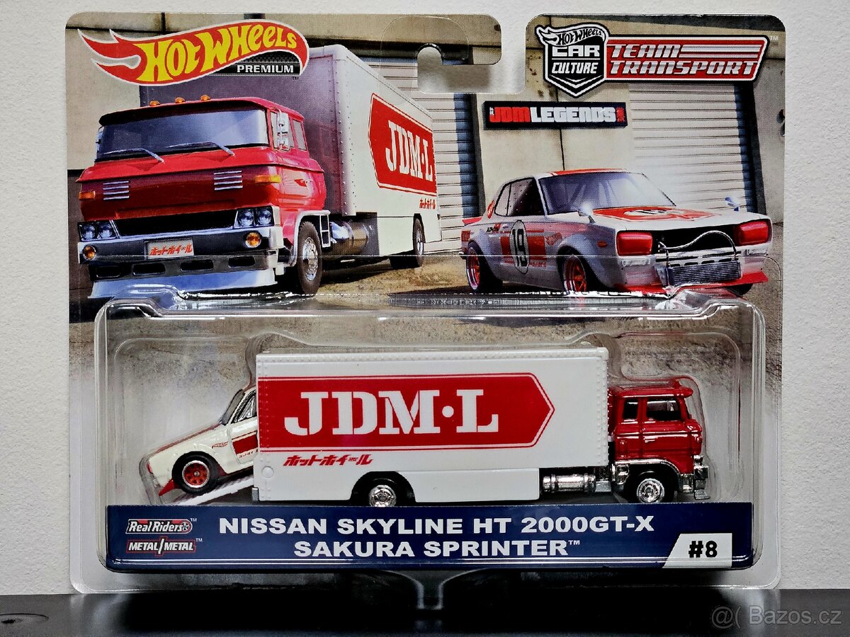 Hot Wheels Team Transport Nissan Skyline SakuraSprinter