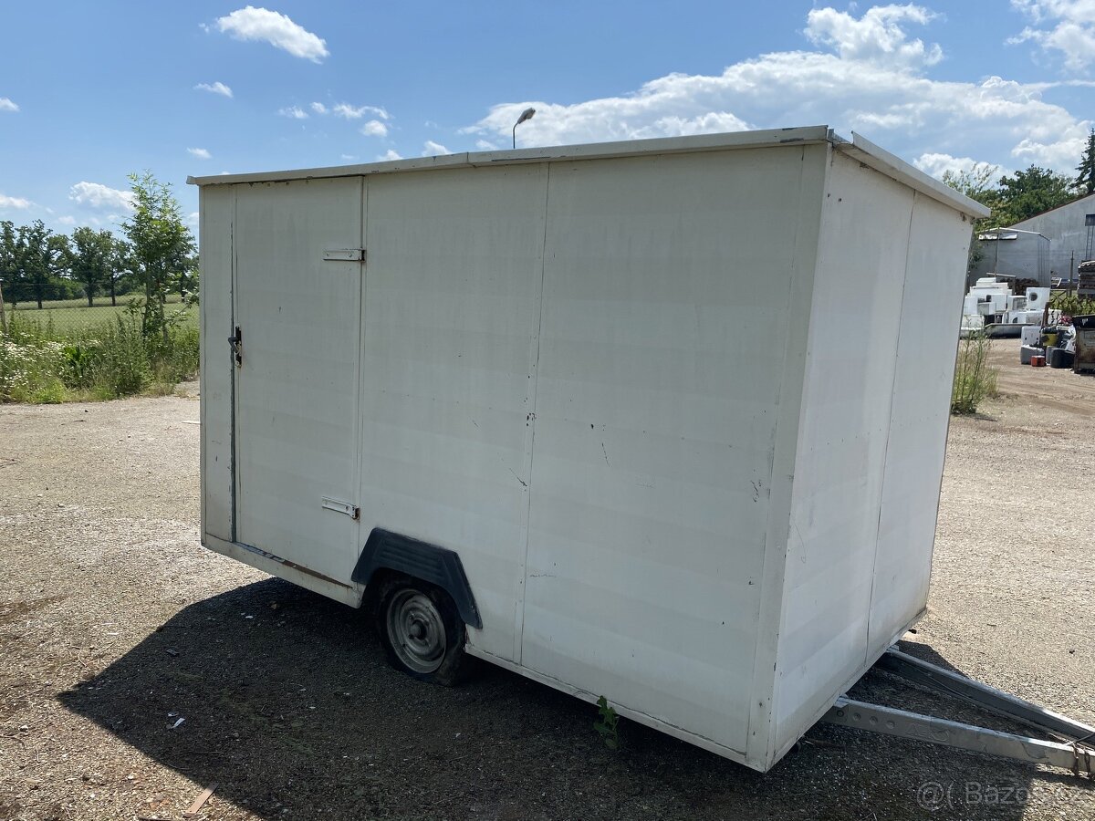 maringotka,pojízdná prodejna, podvozek tiny house