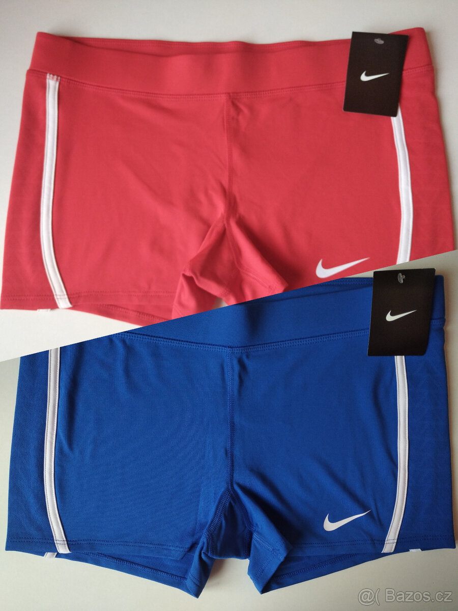 Dámské šortky NIKE vel.XS-XL červené/modré NOVÉ