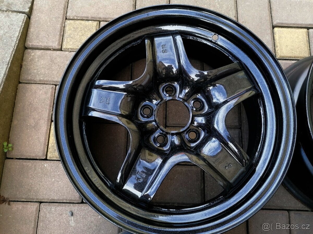 Plechové strukturované disky Opel 16" 5X105 J6,5 ET39