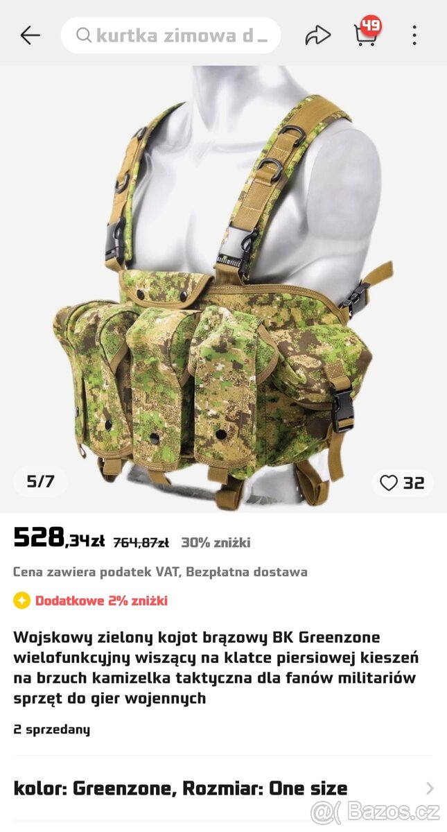 Chest rig Pencott Greenzone