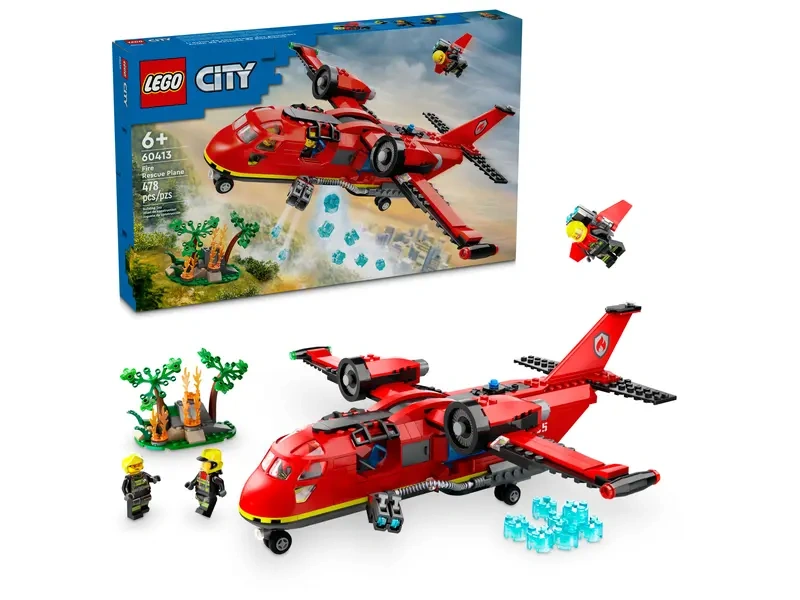 LEGO - City - Hasičské záchranné letadlo