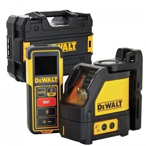 KŘÍŽOVÝ LASER Dewalt Set DW088 + DW099E v Tstak kufru