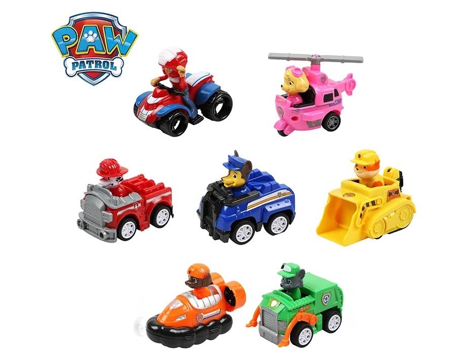 Prodám set figurek tlapkové patroly (paw patrol) 7ks, nové