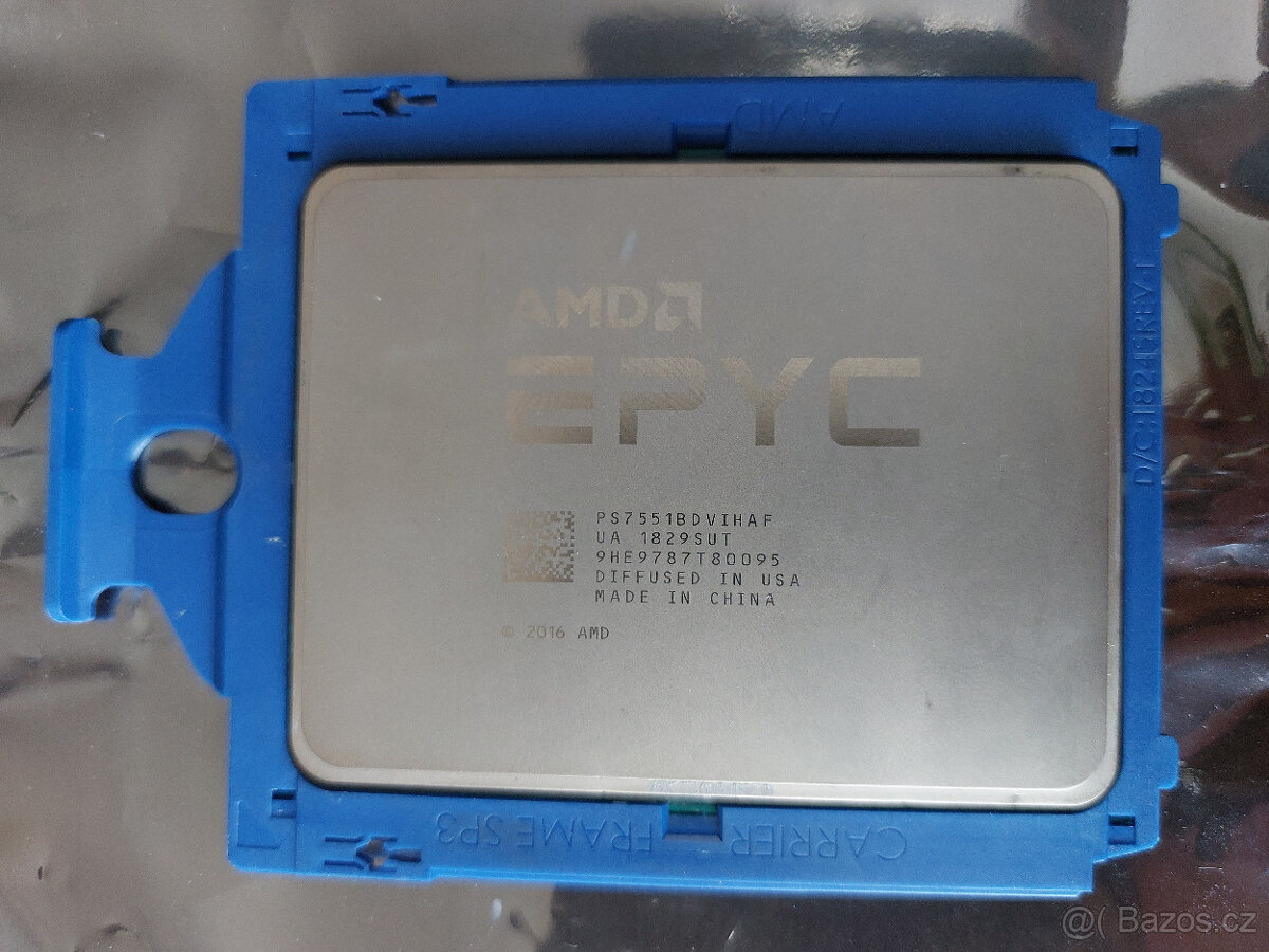 AMD EPYC 7551 32jader, 64vláken, 3,0GHz