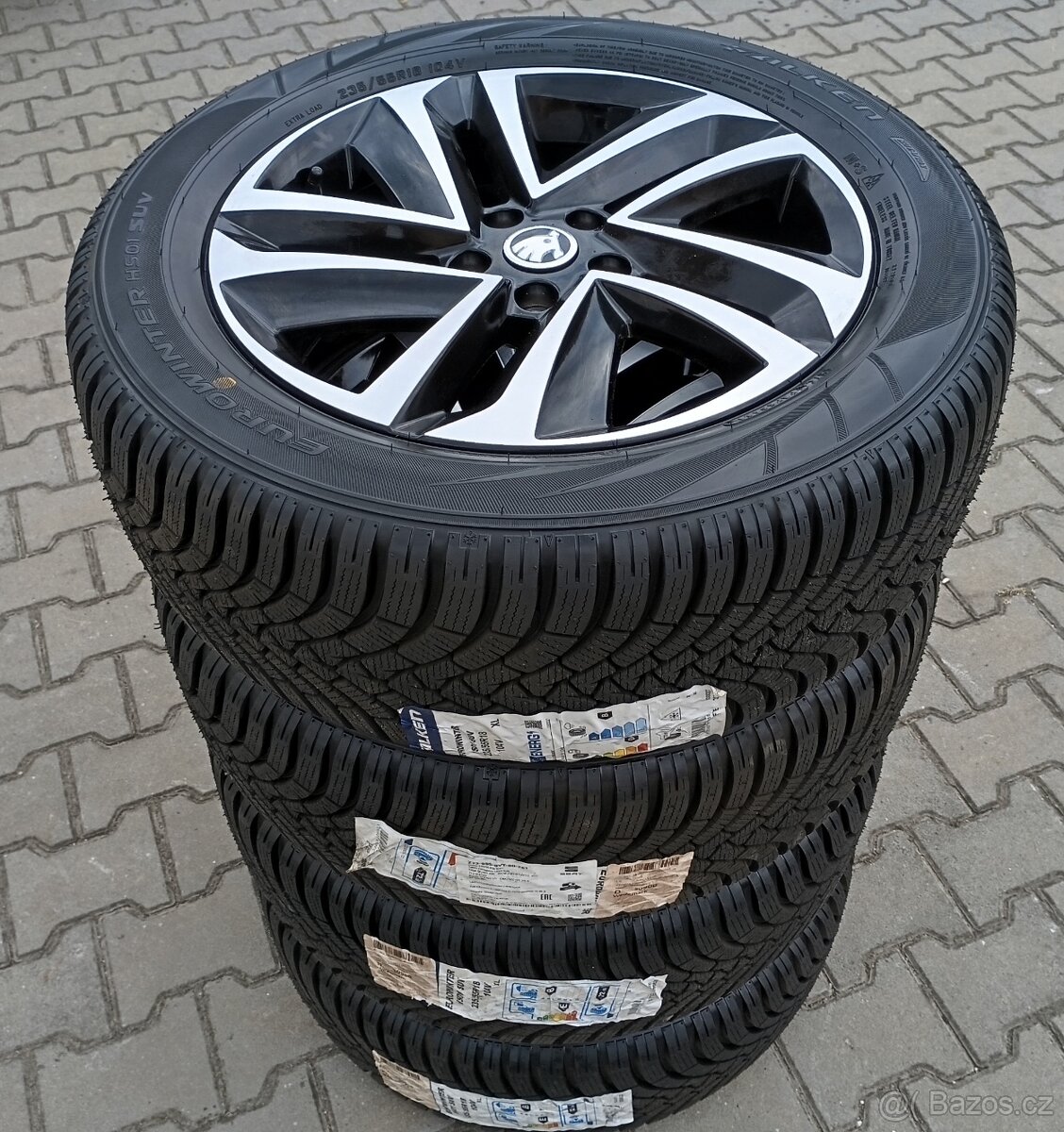 Nová originál alu sada disků Škoda, VW, Seat 5x112 R18