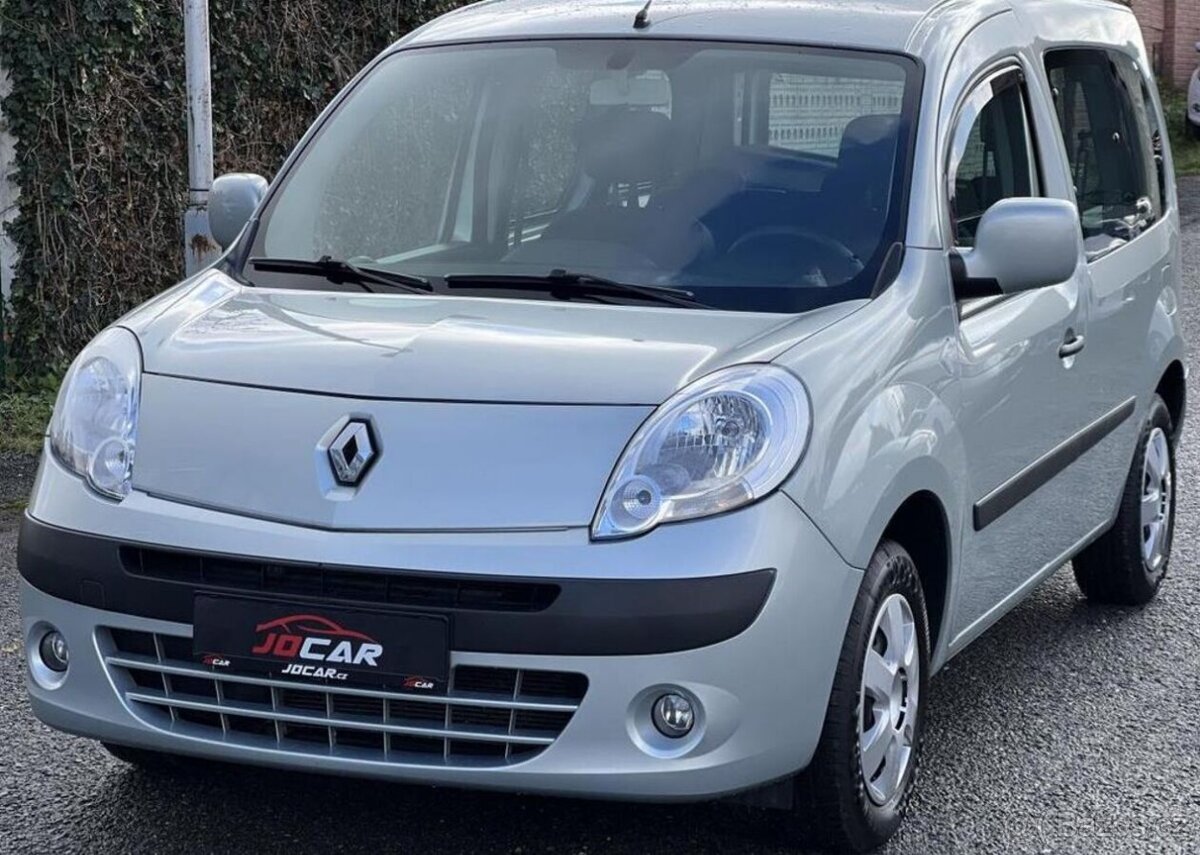 Renault Kangoo 1.6i 16v KOUPENO V ČR 1.MAJ. manuál 78 kw