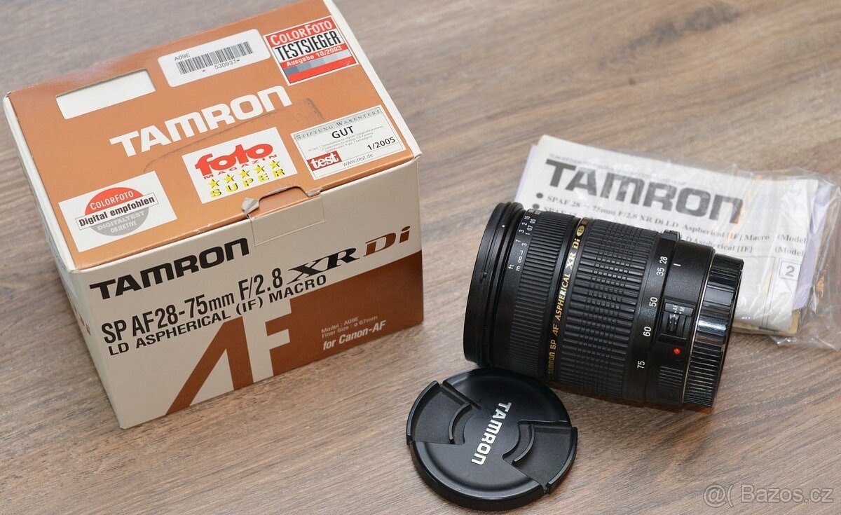 pro Canon - TAMRON SP AF 28-75mm 1:2.8 DiI MACRO