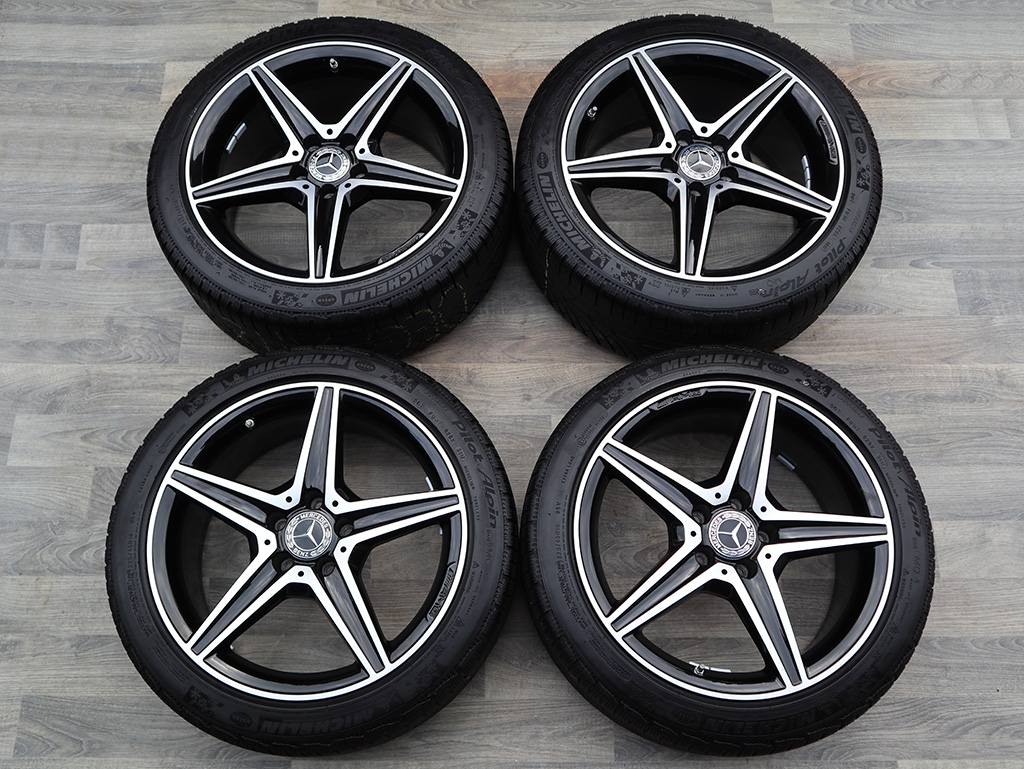 ►►18" 5x112 MERCEDES C-CLASS  AMG ►► ZIMNÍ + ČIDLA