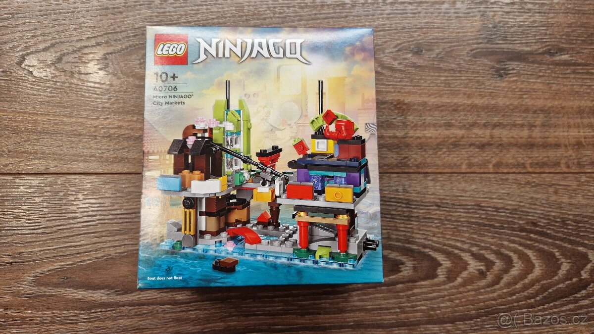 Nové Lego 40706 Micro Ninjago City Markets