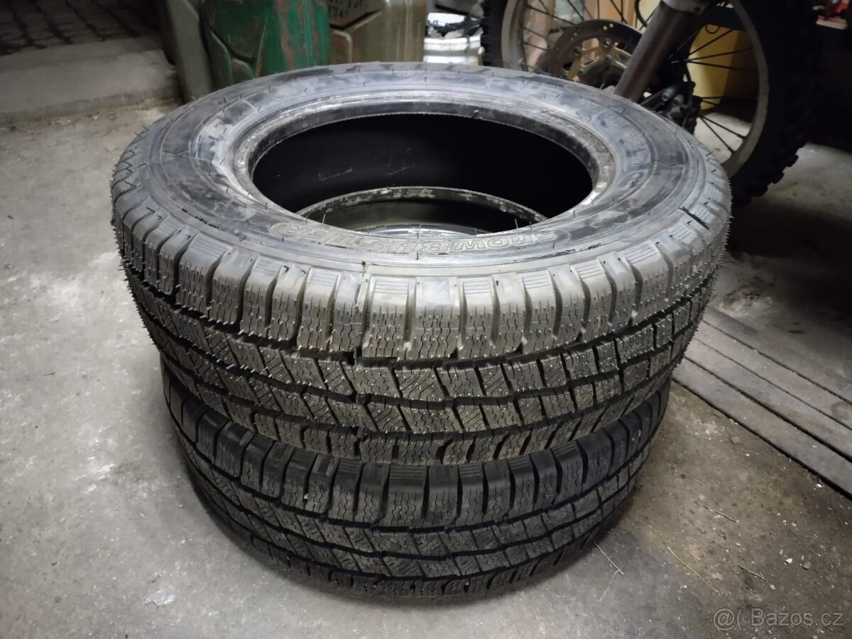 215/65 R16C zimní protektor 2ks 7,10 mm vzorek