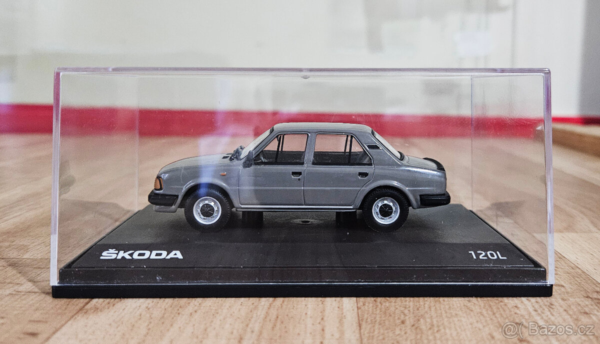 Abrex 1:43 Škoda 120L šedohnědá 1.edice