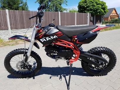 Motorka pro deti Pitbike Sky 125ccm 17/14 černá