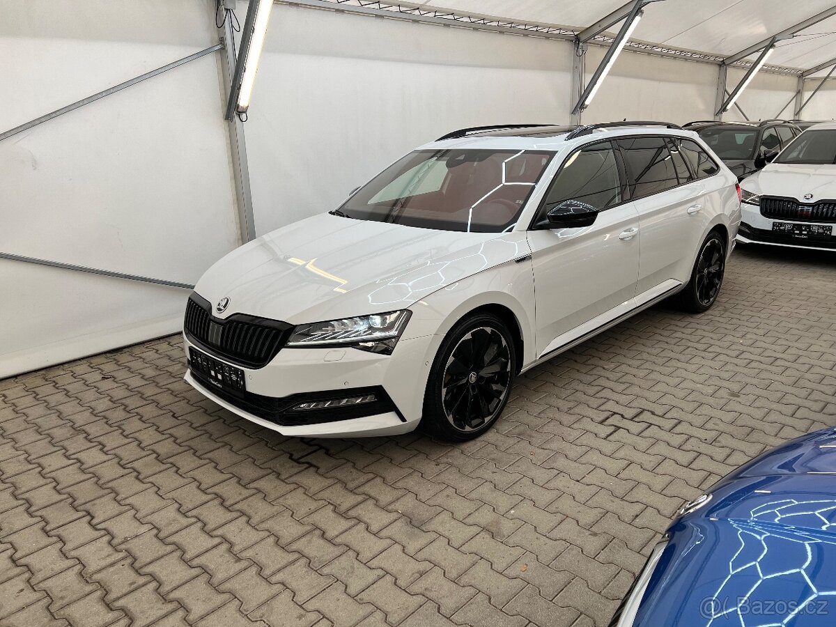 Škoda Superb III combi 2.0TSi,200kW,DSG,4x4,Sportline,ZADÁNO