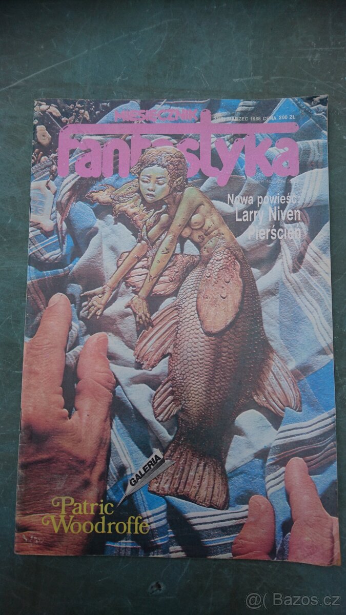 Polský scifi časopis Fantastyka z roku 1988