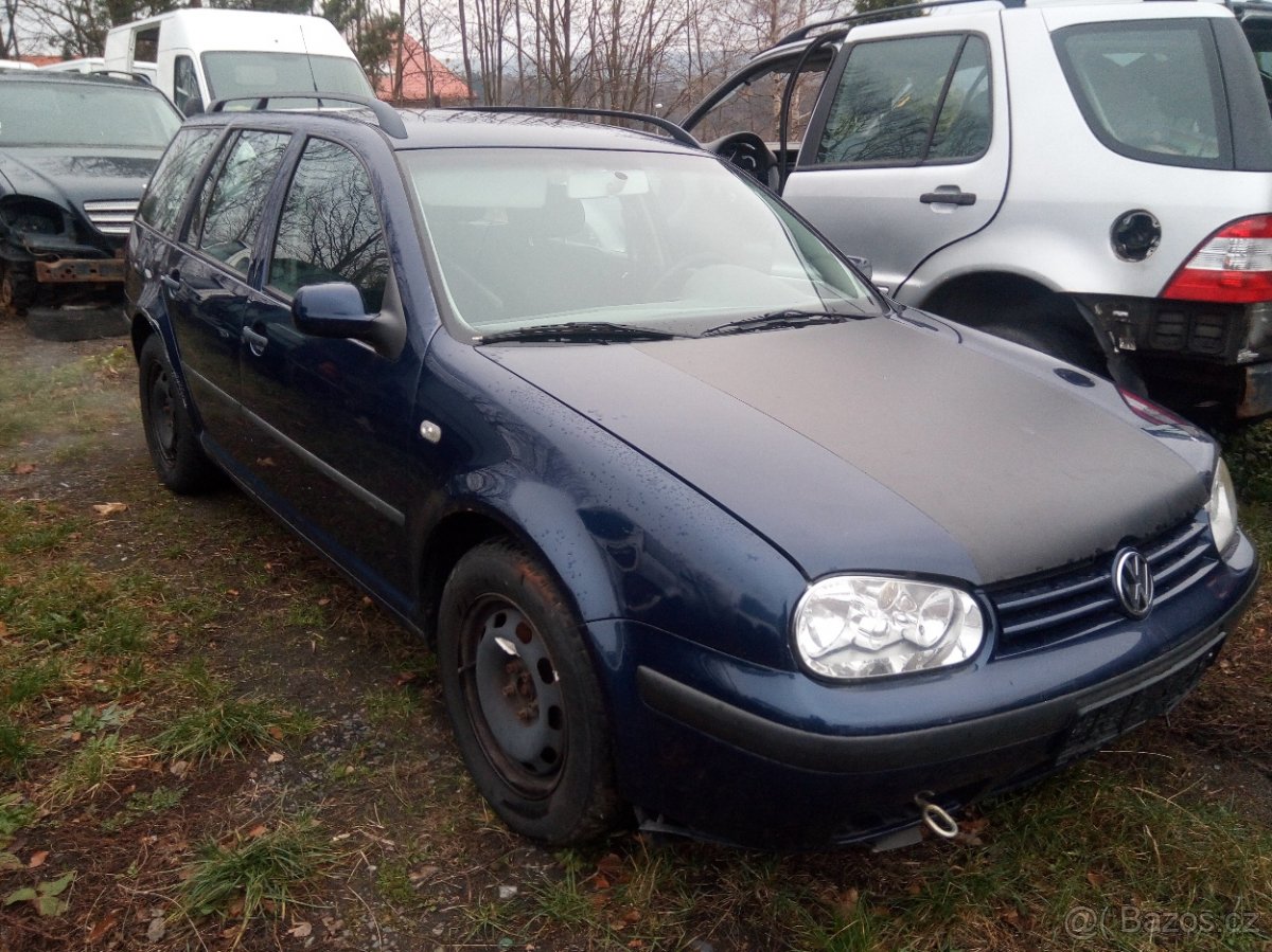 VW Golf iv 1.9 TDi 66kw r.v 01 variant, Motor ALH