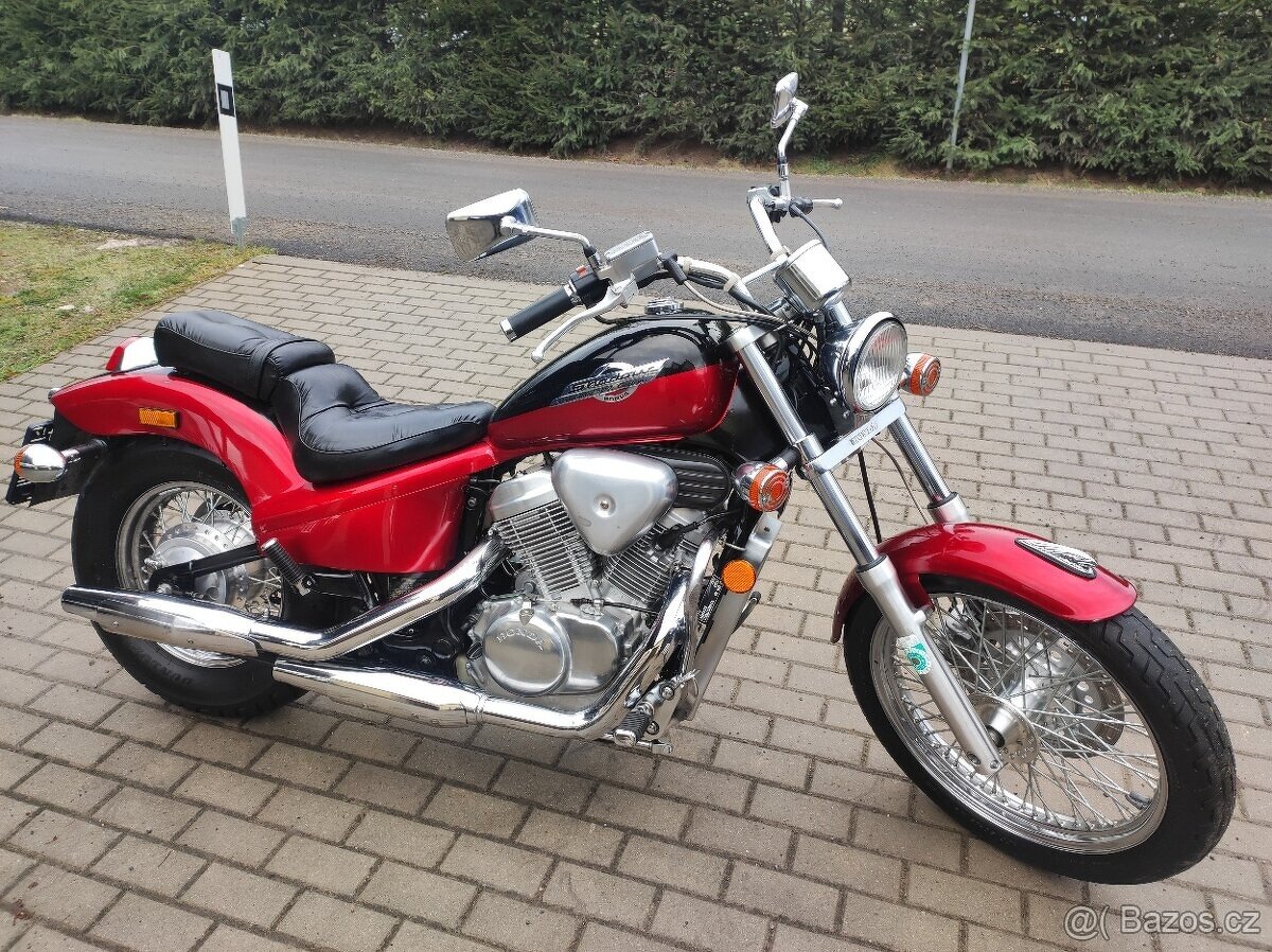 Honda Shadow VT 600, TOP STAV, 5 kvalt, video, mohu dovézt