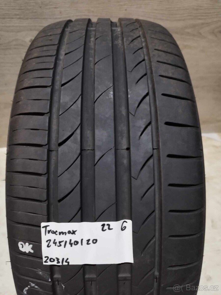 ID203/4 2x letní pneu 245/40/20 Tracmax