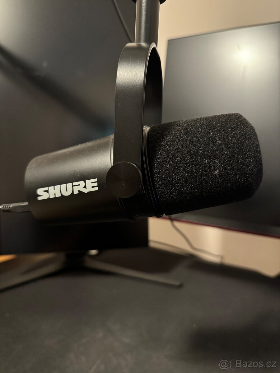 Prodám mikrofon Shure MV7-K - Záruka 18 měsíců