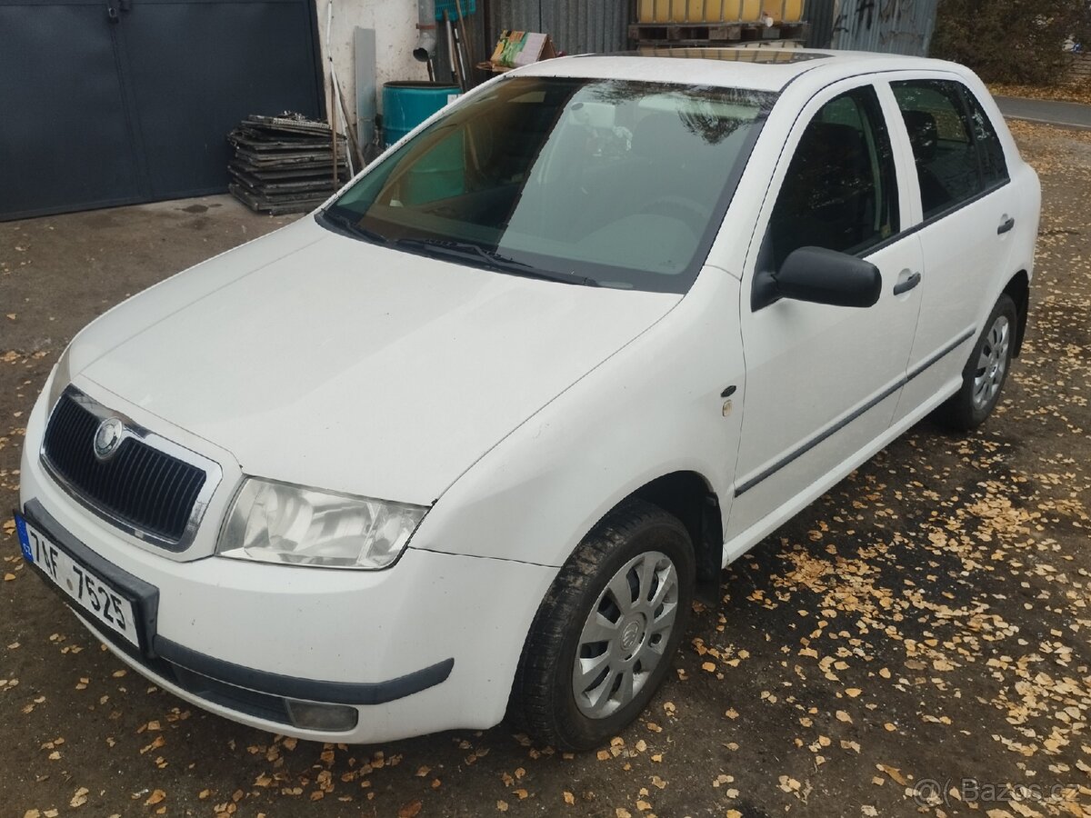 Škoda fabia 1.4 mpi 50 kwplatná STK