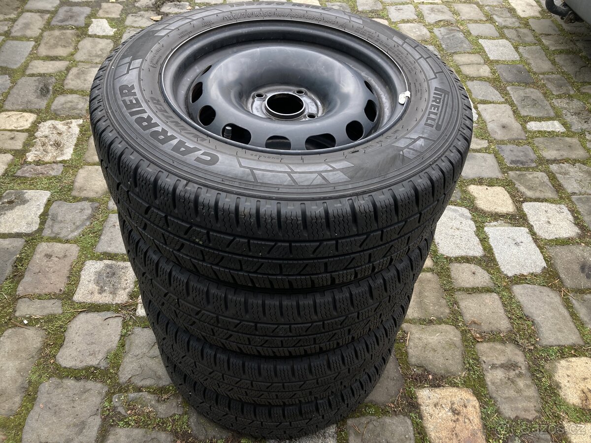 Zimní kola BERLINGO PARTNER - PIRELLI 195/70R15C 8mm