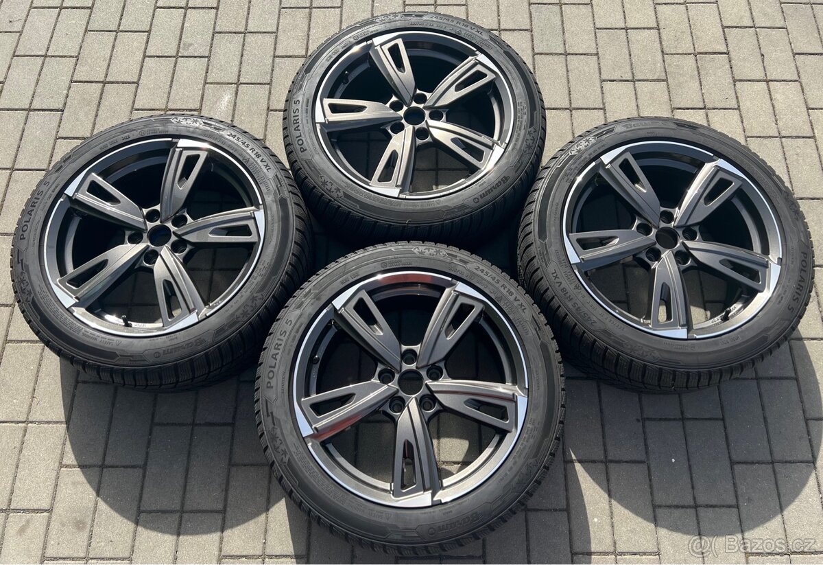 Cupra, Audi A6 - 18" alu + zimní 245/45 R18 Barum 7-8mm