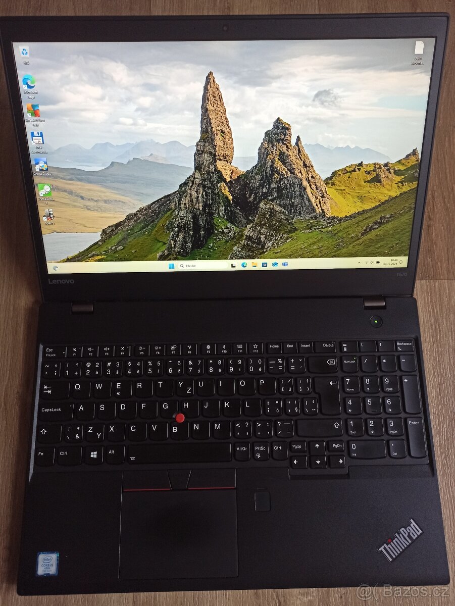 Lenovo ThinkPad T570 15,6“/I5 7300U/SSD NVMe 256GB/RAM 16GB