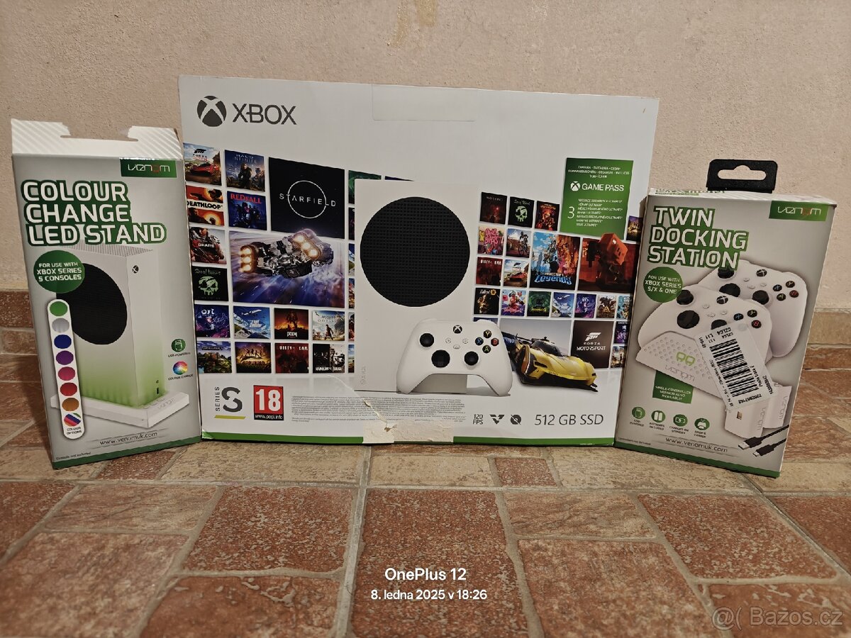 Xbox Series S 512GB SSD / Příslušenství + Záruka