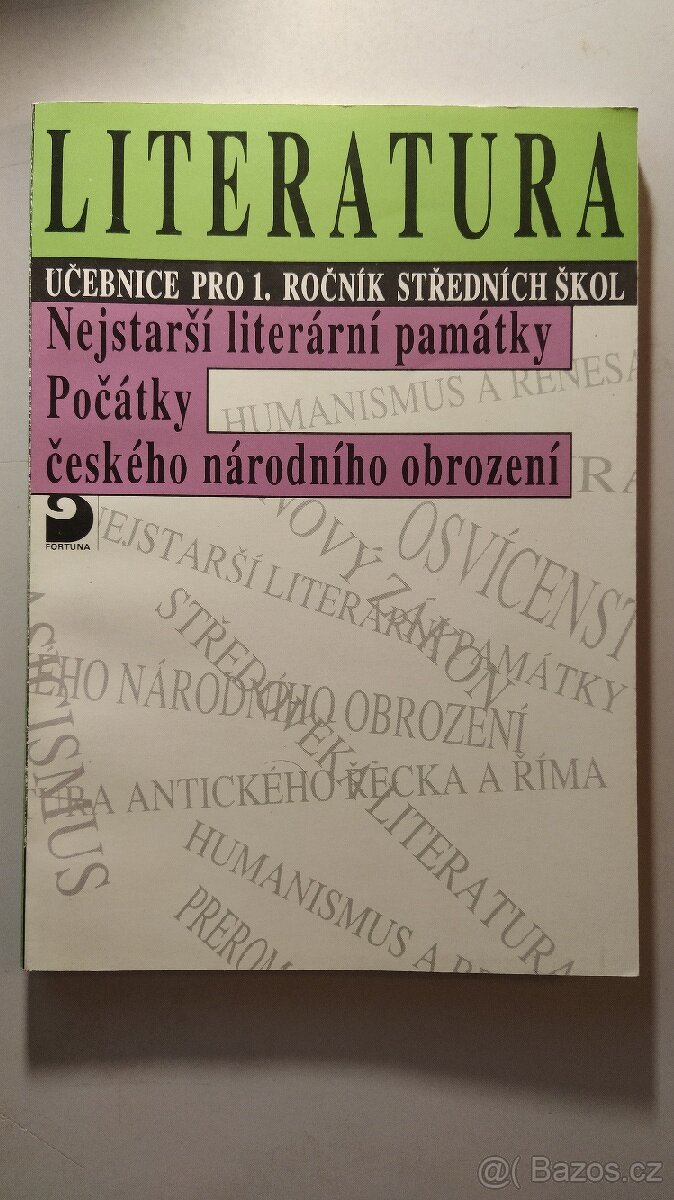 Literatura - učebnice pro 1. ročník středních škol