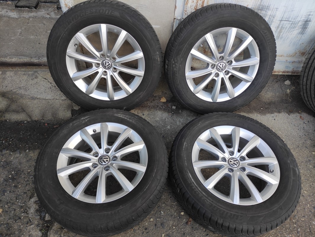 17"alu sada disků Merano 5x112 origo Tiguan 2 Kodiaq TPMS