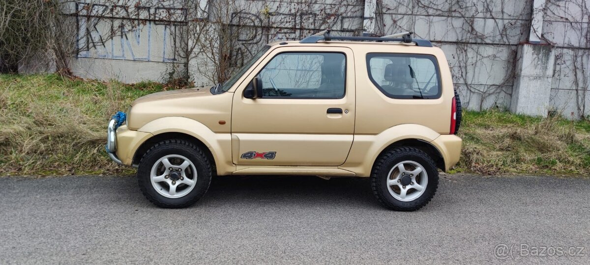 Suzuki Jimny 1.3i STK 12/2026, 155 tkm, tažné, 4x4