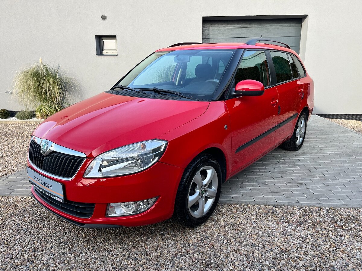 Škoda Fabia Combi 1.2 TSI 63KW, 1. Majitel, Servisní kniha