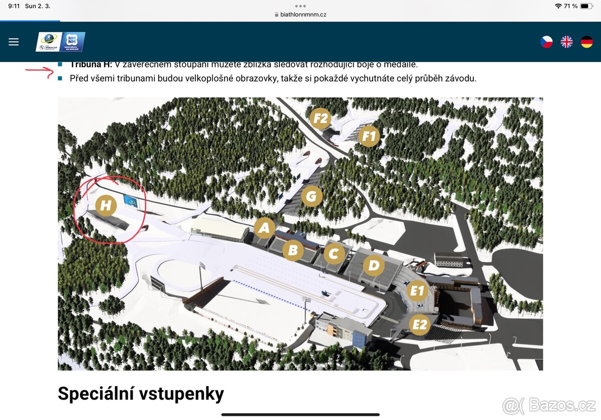 Biathlon NMNM2025 (6-9.3) Permanentka H tribuna