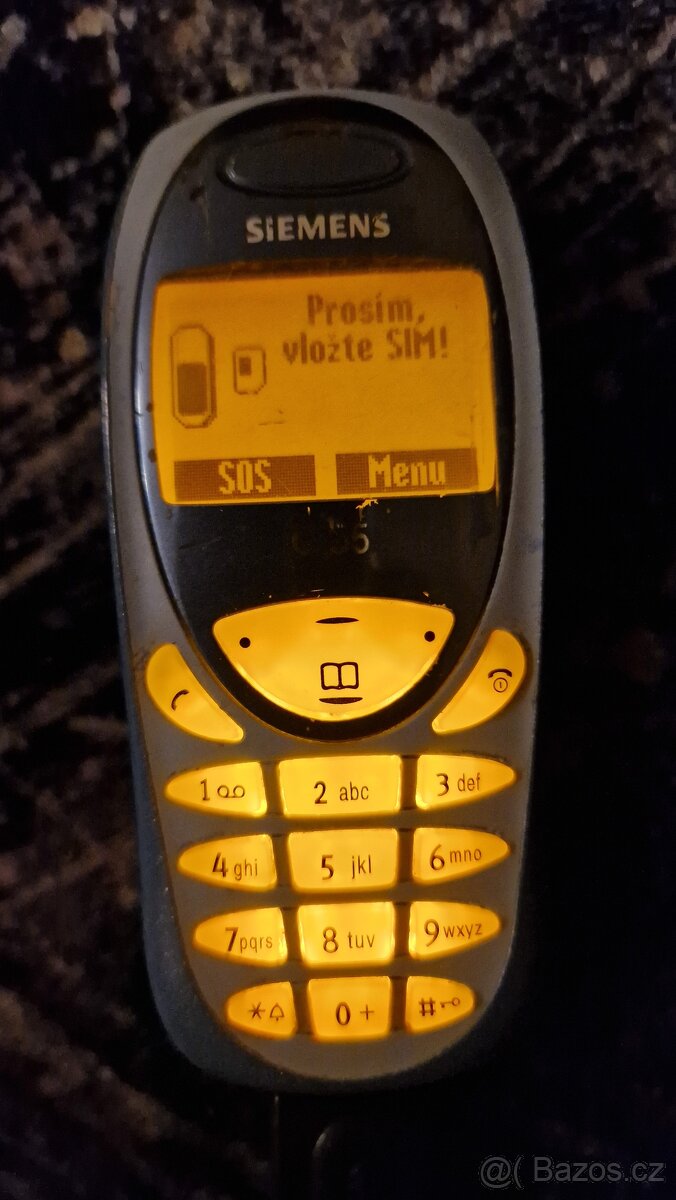 Mobilní telefon Siemens C55 + 4 náhradní kryty