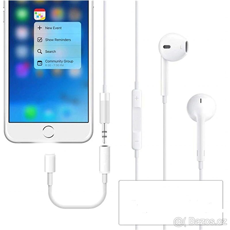 iPhone sluchátkový kabel-adaptér pro sluchátka