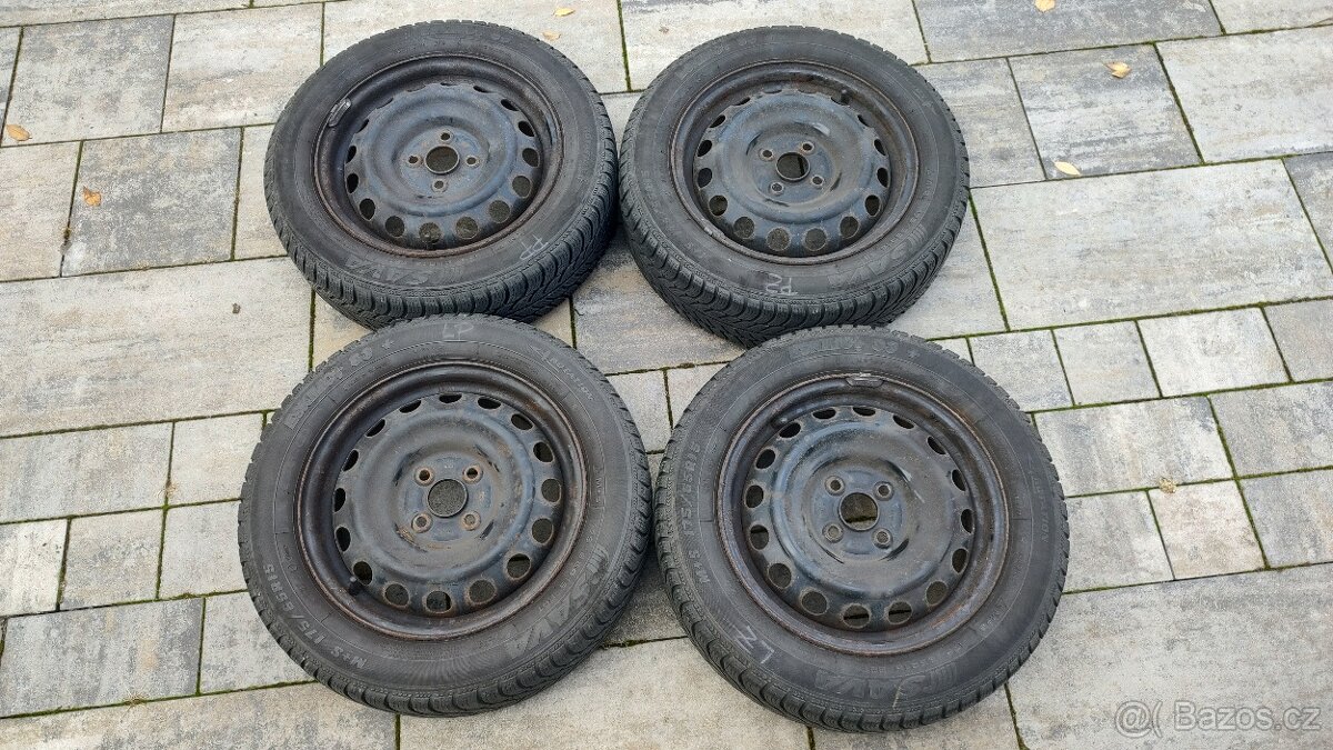 Zimní plechová kola 175/65 R15