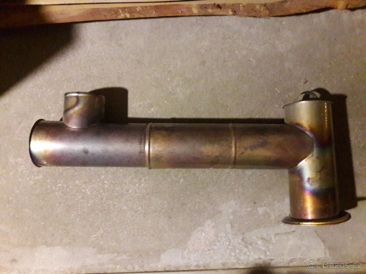 Nerezový kouřovod s čistícím otvorem průměr 130mm