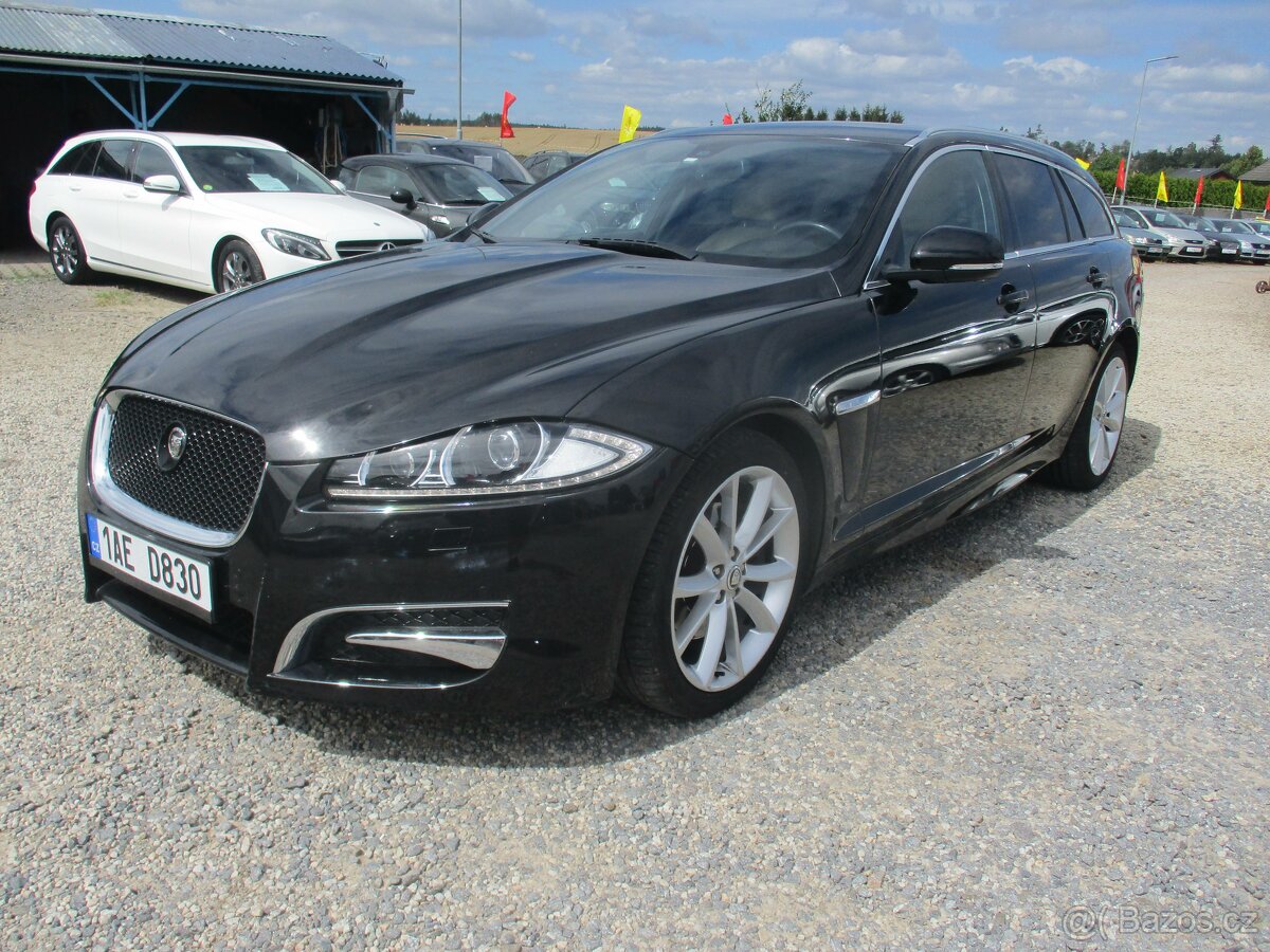 JAGUAR XF 2,2D 120kw Sportbrake Automat  2013