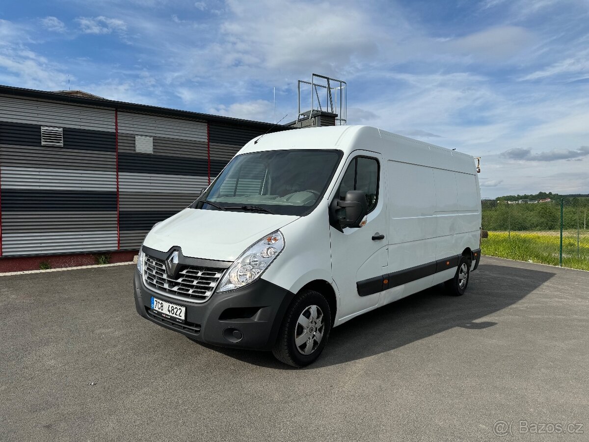 Renault Master 2.3 96kw 2017 1.majitel 221000km stk do 2026