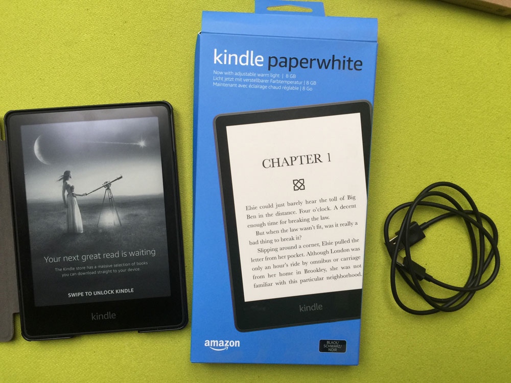 Kindle Paperwhite 5 - 8GB - 11th generation + obal