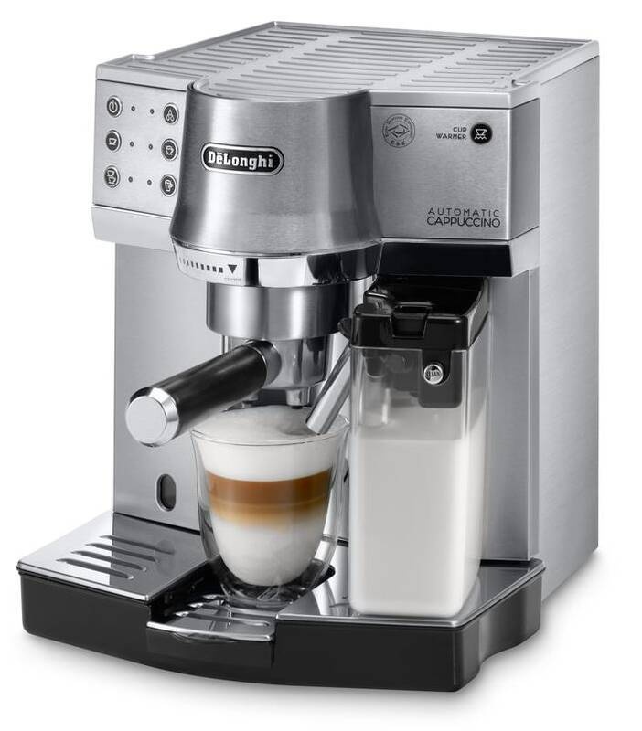 Pákové espresso De'Longhi EC860.M stříbrné