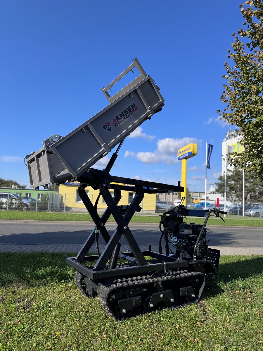 Stavební Dumper 1000 KG 1T pásový přepravník